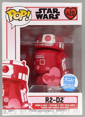 #420 R2D2 (w/ Valentine)  Star Wars - BOX DAMAGED