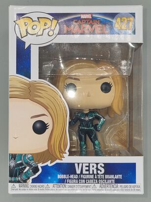 #427 Vers - Marvel - Captain Marvel - BOX DAMAGE