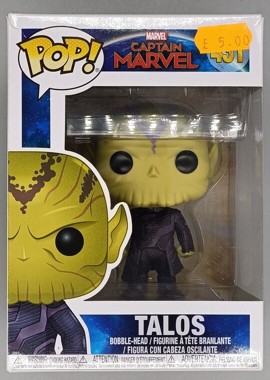 #431 Talos - Marvel - Captain Marvel - BOX DAMAGE