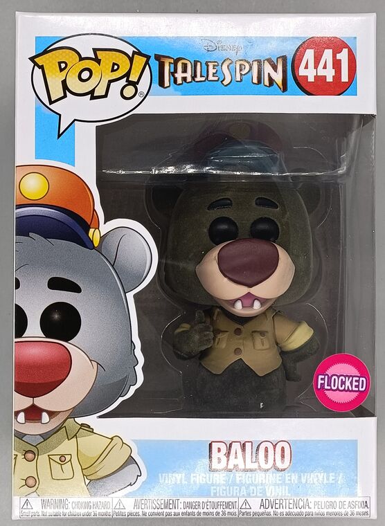 #441 Baloo - Flocked - Disney Talespin