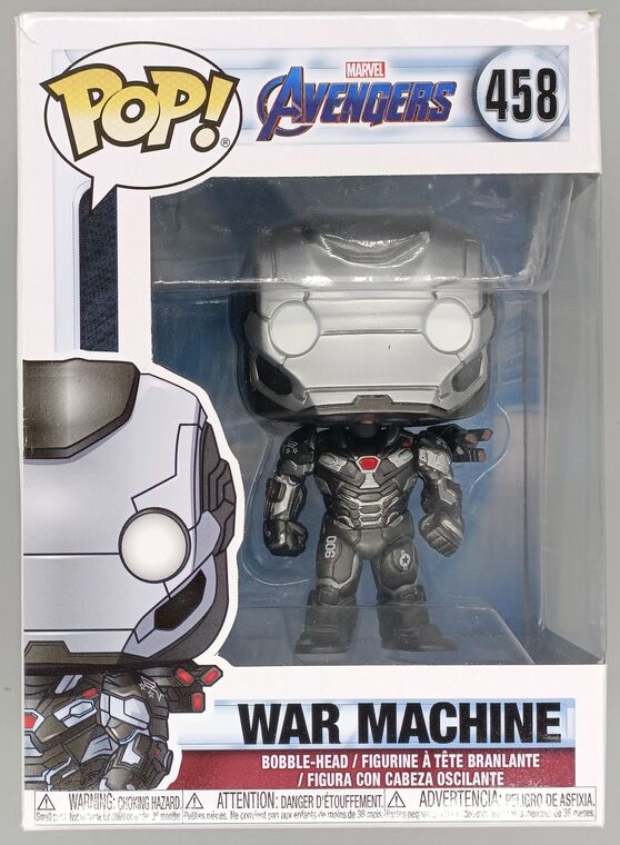 #458 War Machine - Marvel Avengers Endgame - BOX DAMAGE