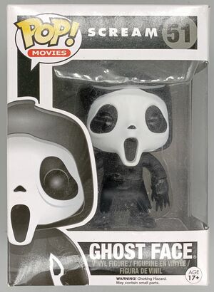 #51 Ghostface - Scream - BOX DAMAGE