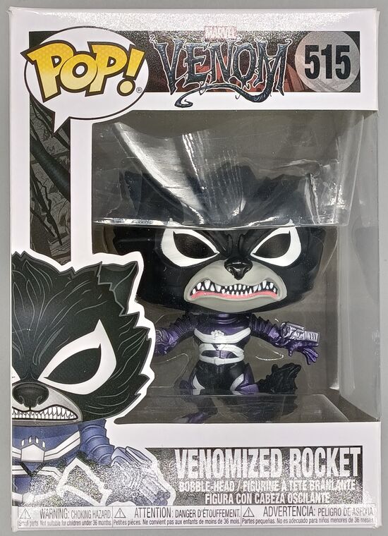 #515 Venomized Rocket - Marvel Venom - BOX DAMAGE