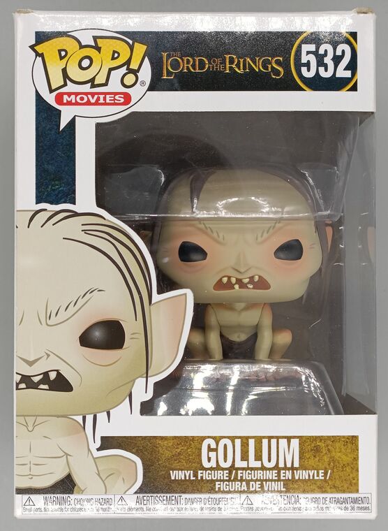 #532 Gollum - Lord of the Rings - BOX DAMAGE