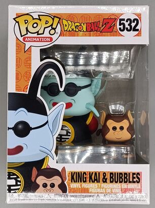 #532 King Kai & Bubbles - Dragon Ball Z - BOX DAMAGE