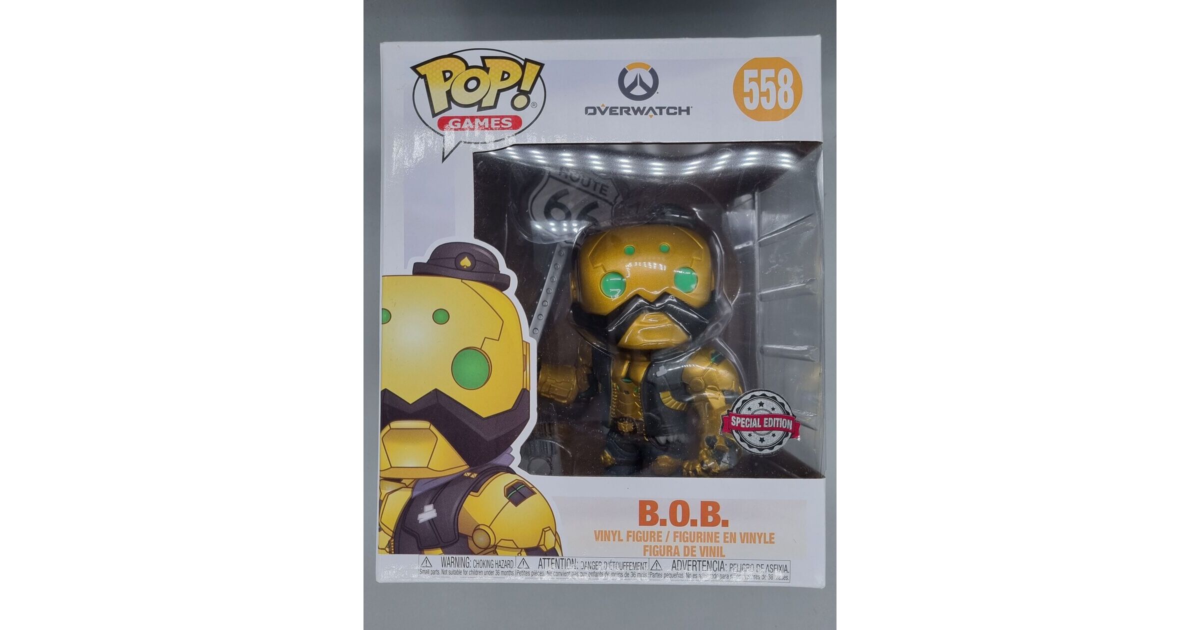 Funko POP! Games - Overwatch - B.O.B. 6 (558)