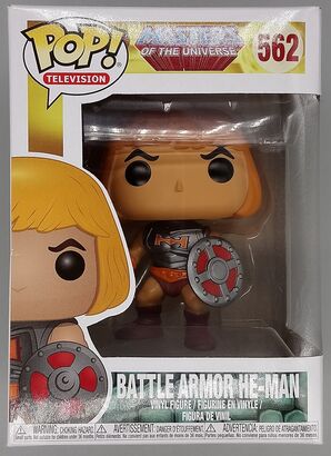 #562 Battle Armor He-Man - Masters of the Universe DAMAGED