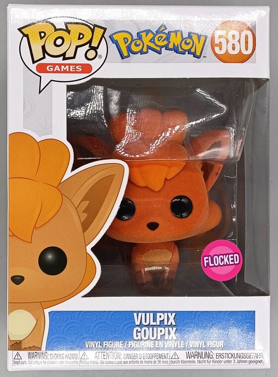 #580 Vulpix Flocked - Pokemon