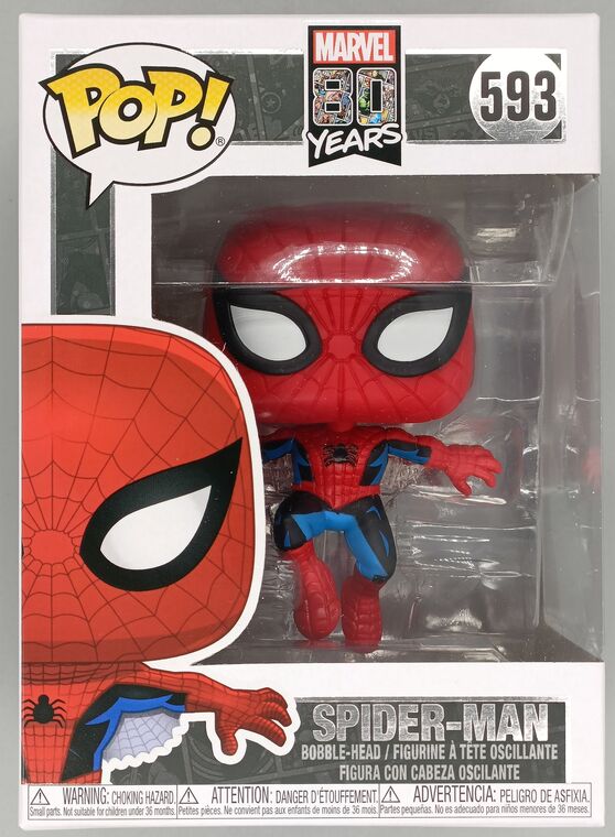 #593 Spider-Man (First Appearance) - Marvel 80 Years