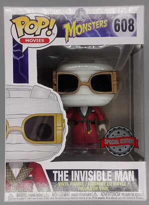 #608 The Invisible Man - Universal Monsters