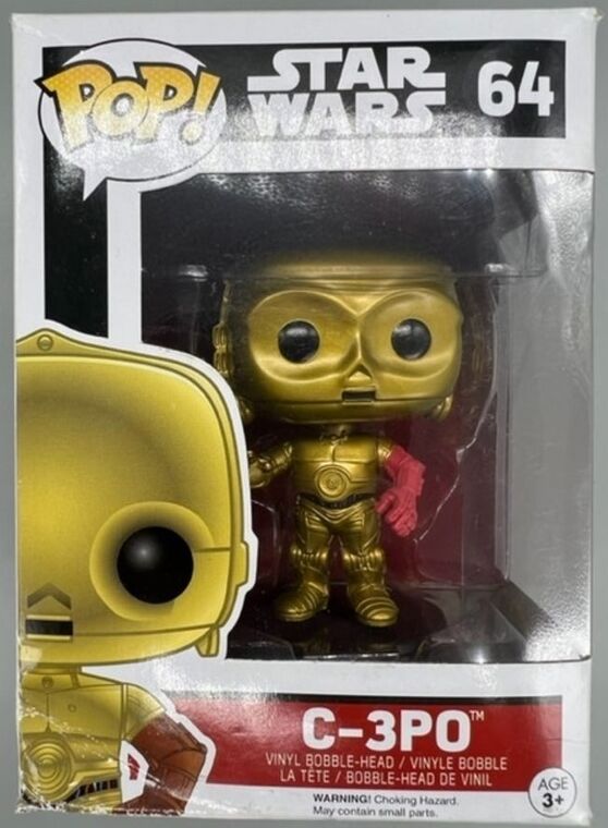 #64 C-3PO - Star Wars - BOX DAMAGE