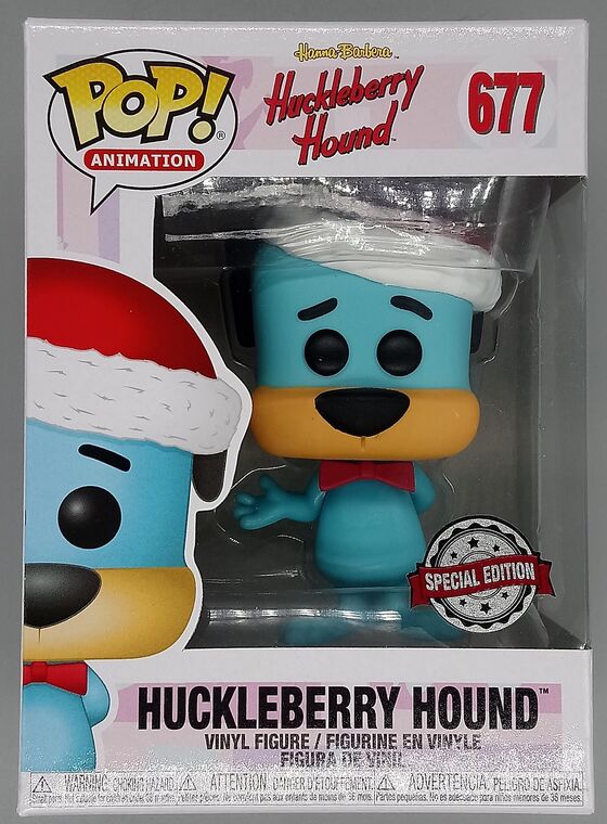 #677 Huckleberry Hound (Holiday)