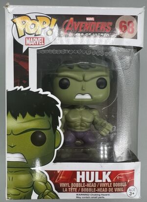 #68 Hulk - Marvel Avengers Age of Ultron - BOX DAMAGE