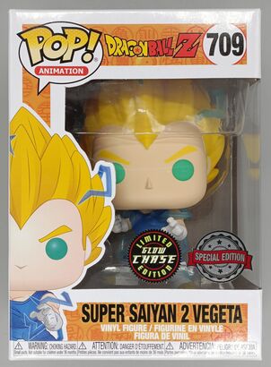 #709 Super Saiyan 2 Vegeta Glow Chase - Dragon Ball Z