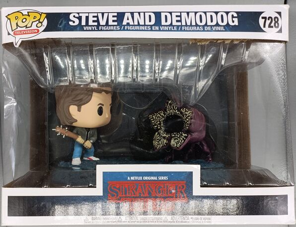 #728 Steve and Demodog - TV Moment - Stranger Things DAMAGED