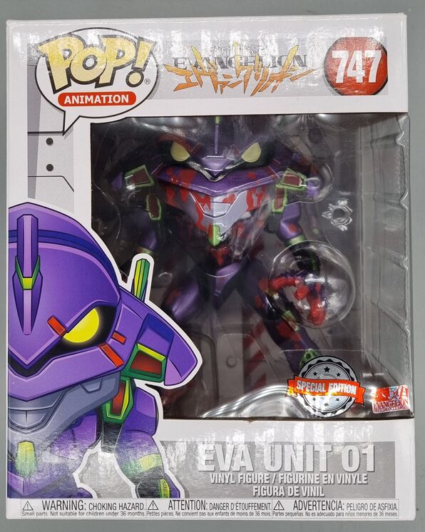 #747 EVA Unit 01 (Bloody) - 6 Inch Metallic - Neon Genesis E