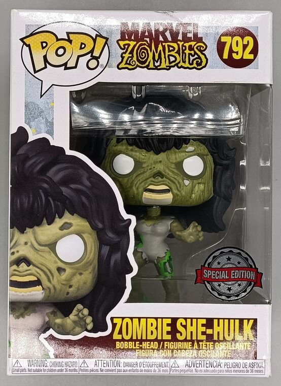 #792 Zombie She-Hulk - Marvel Zombies - BOX DAMAGE