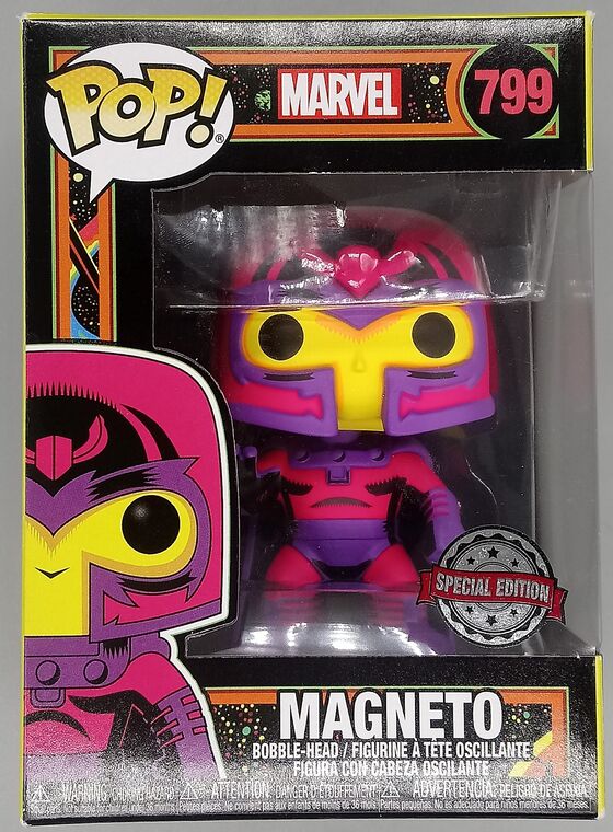 #799 Magneto (Blacklight) - Marvel X-Men