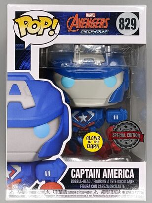 #829 Captain America - Glow - Marvel Mech