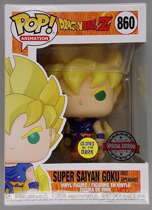 #860 Super Saiyan Goku (First Appearance) Glow Dragon Ball Z