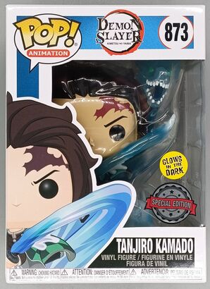 #873 Tanjiro Kamado (w/ Water Dragon) Glow - Demon Slayer