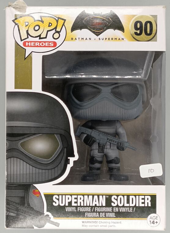 #90 Superman Soldier - DC Batman V Superman - BOX DAMAGE