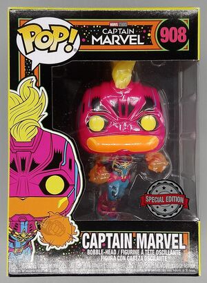 #908 Captain Marvel (Blacklight) - Marvel