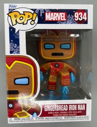 #934 Gingerbread Iron Man - Marvel Christmas