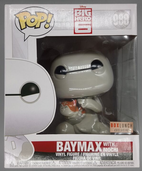 #988 Baymax (with Mochi) - 6 Inch - Disney Big Hero 6