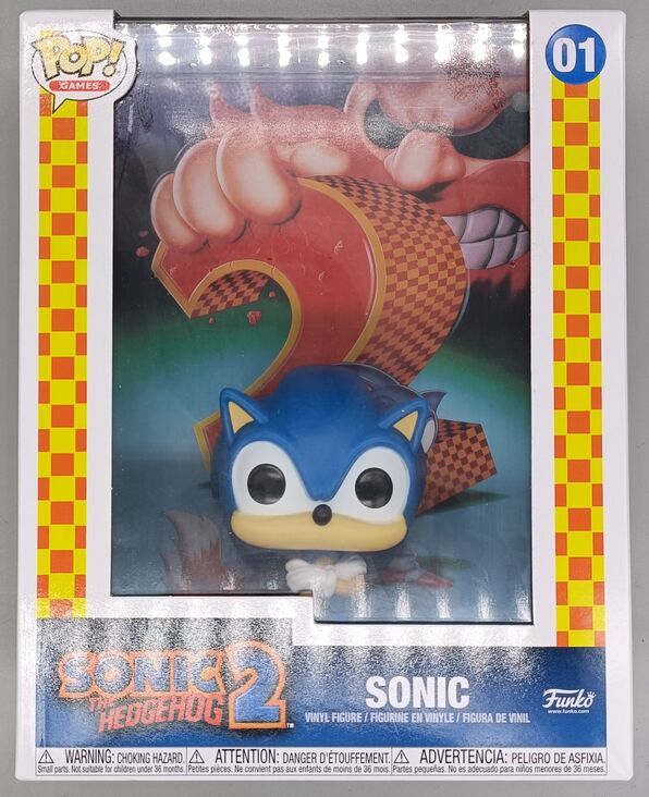 #01 Sonic The Hedgehog 2  Game Cover - (Covers)