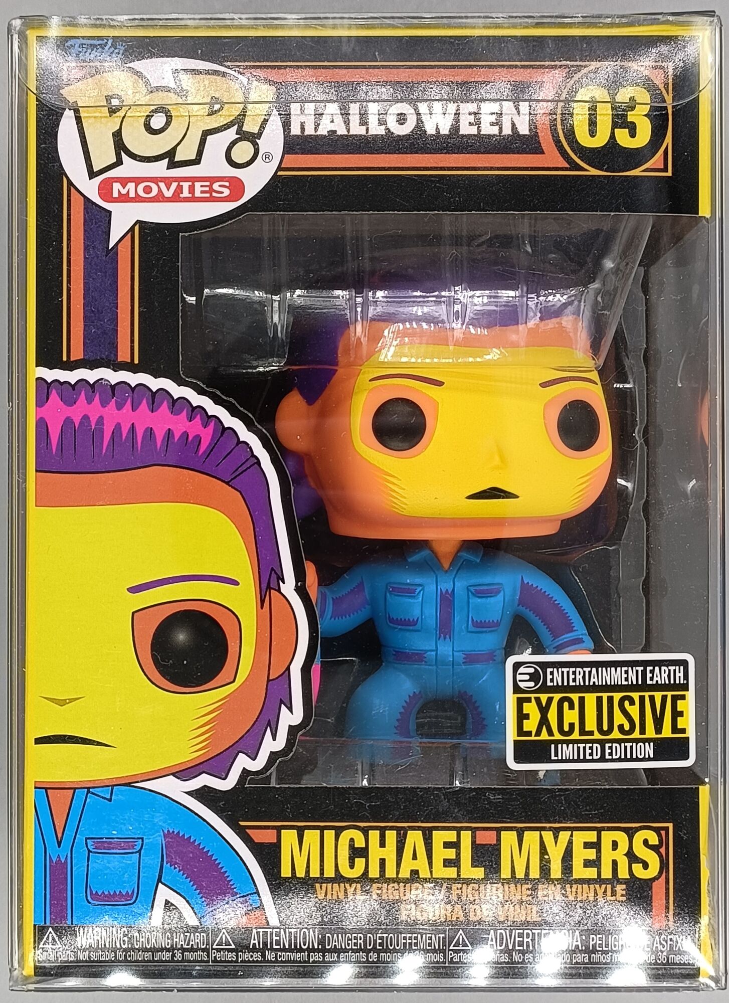 #03 Michael Myers - Blacklight - Halloween - Horror – Funko Pops