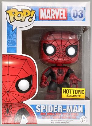 #03 Spider-Man (Red/Black) - Marvel