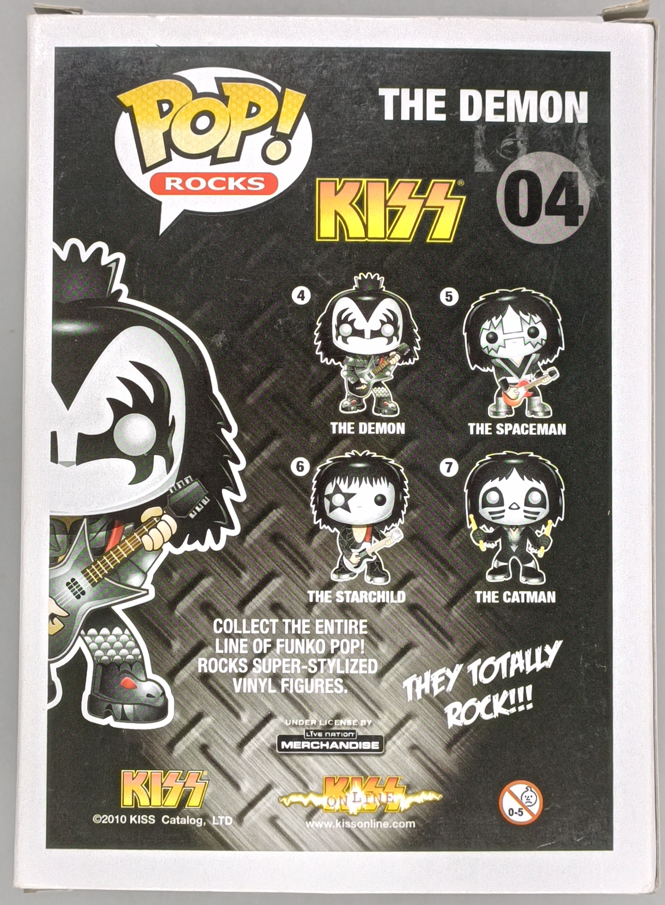 04 The Demon - KISS – Funko Pops