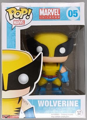 #05 Wolverine - Marvel X-Men - BOX DAMAGE