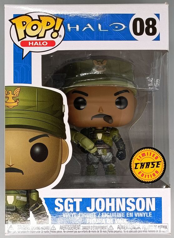 #08 Sgt Johnson (Cigar) - Chase - Halo