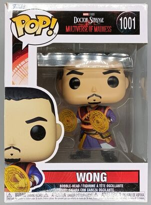 #1001 Wong - Marvel Doctor Strange 2 Multiverse BOX DAMAGE