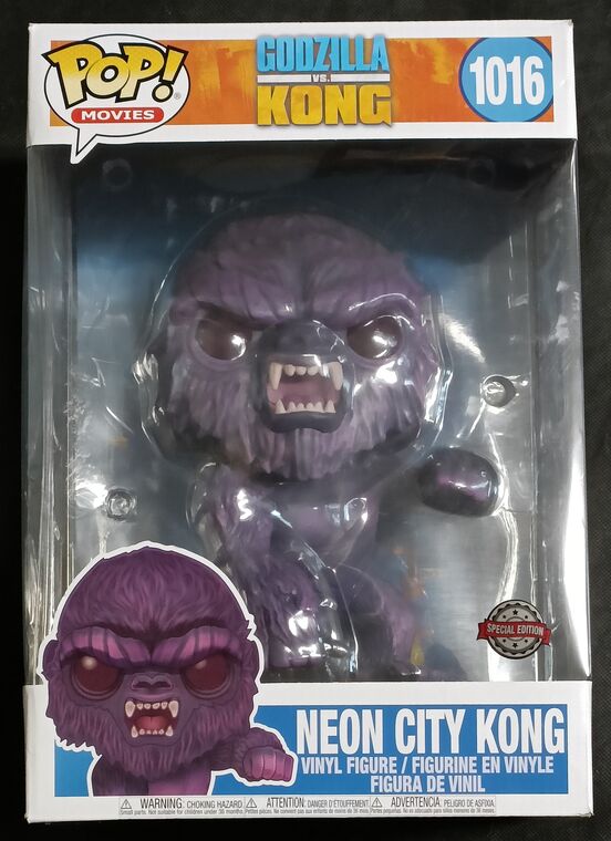 #1016 Neon City Kong - 10 Inch - Godzilla vs Kong