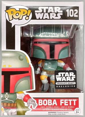 #102 Boba Fett (Action Pose) - Star Wars Smugglers Bo DAMAGE