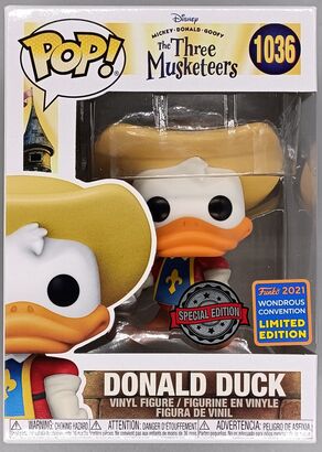 #1036 Donald Duck - Disney The Three Musketeers 2021 Con