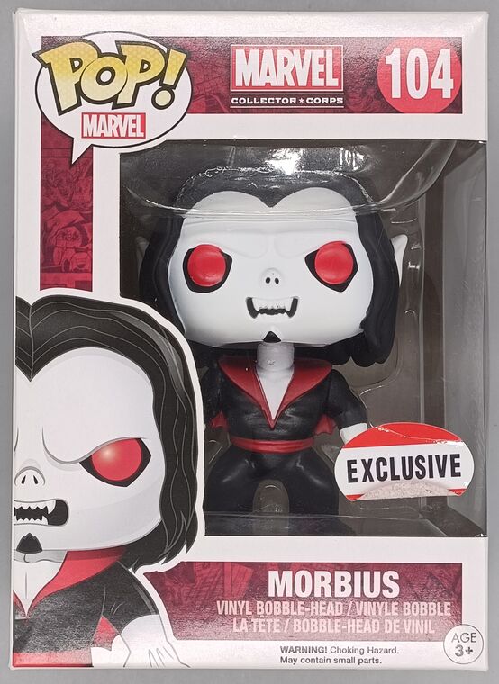 #104 Morbius - Marvel Collector Cops Exclusive BOX DAMAGED