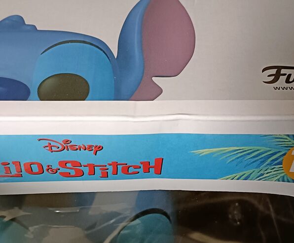 #1046 Smiling Seated Stitch - 10 Inch - Disney Lilo & DAMAGE