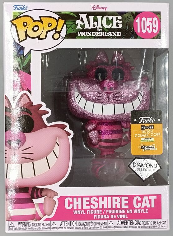 #1059 Cheshire Cat (Diamond) - Alice in Wonderland