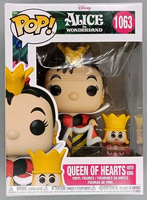 #1063 Queen of Hearts (with King) Disney Alice in Wonderland