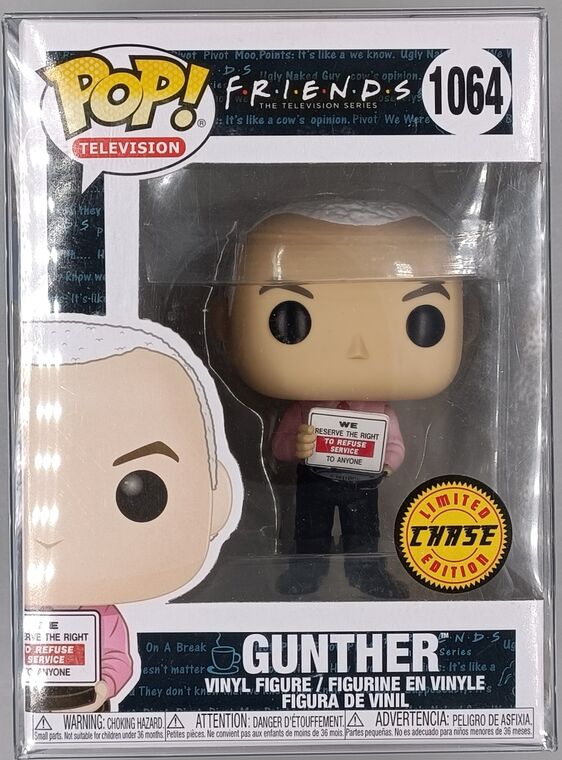 #1064 Gunther (w/ Sign) - Chase Edition - Friends