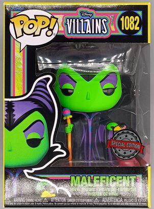 #1082 Maleficent - Blacklight - Disney Villains