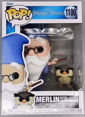 #1100 Merlin (with Archimedes) Disney Sword In The Stone