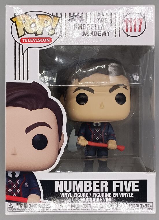 #1117 Number Five (w/ Axe) - Umbrella Academy - BOX DAMAGE