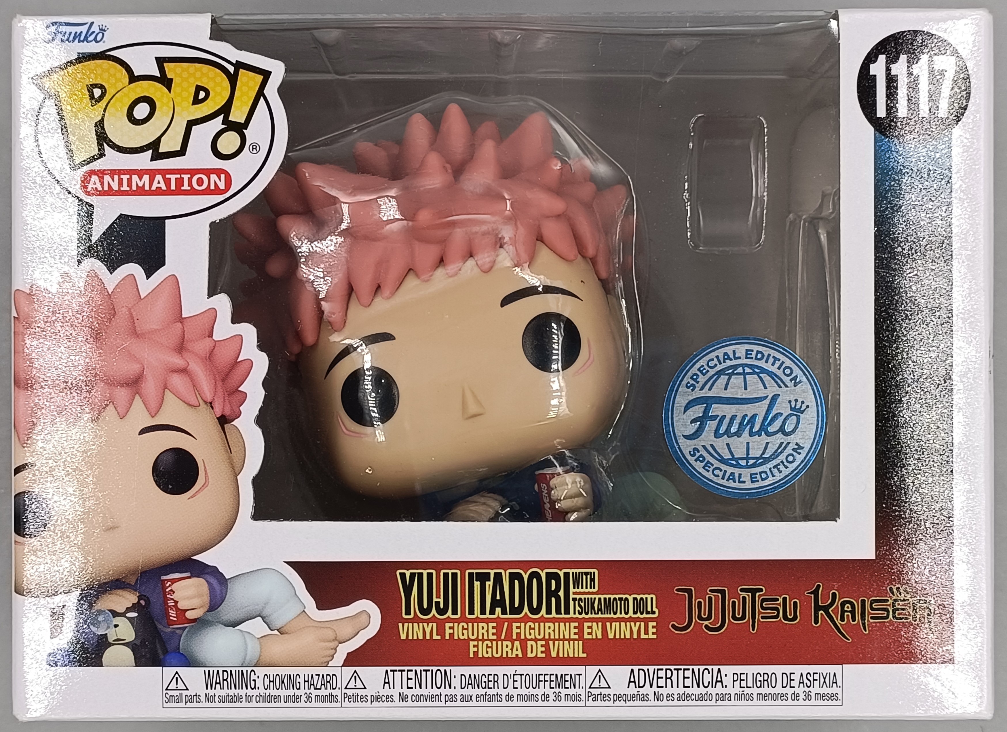 Funko POP! Anime: Jujutsu Kaisen - Yuji Itadori with Tsukamoto