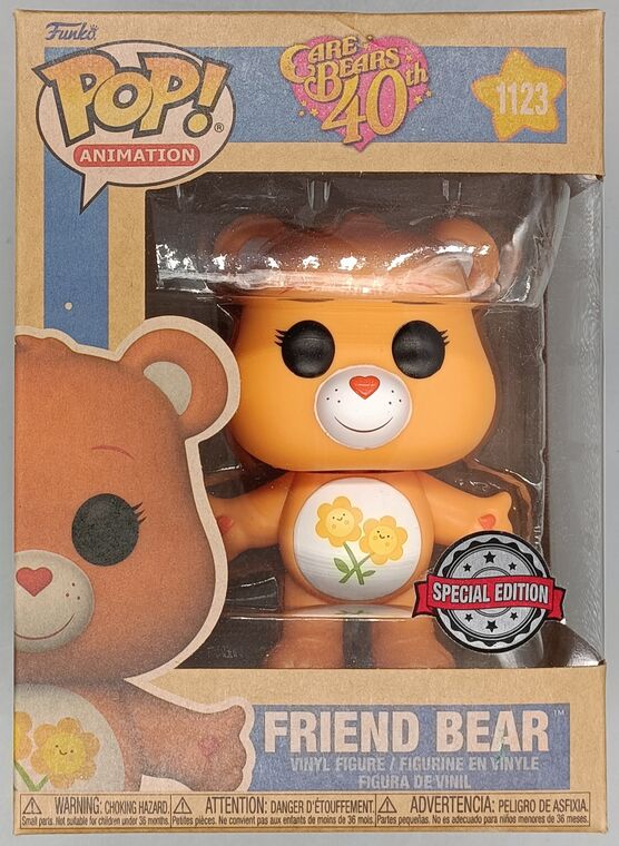 #1123 Friend Bear - Care Bears - BOX DAMAGE