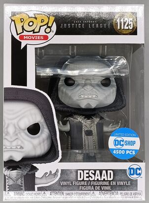 #1125 DeSaad - B&W Metallic - DC Justice League - 4500 Ltd